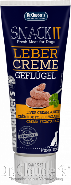 Dr. Clauders Leber creme Geflügel 75g