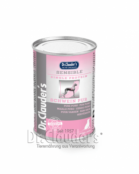 Dr. Clauder´s Sensible Schwein Pur 400g