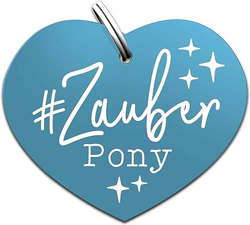 Zauberpony Marke Alu aqua