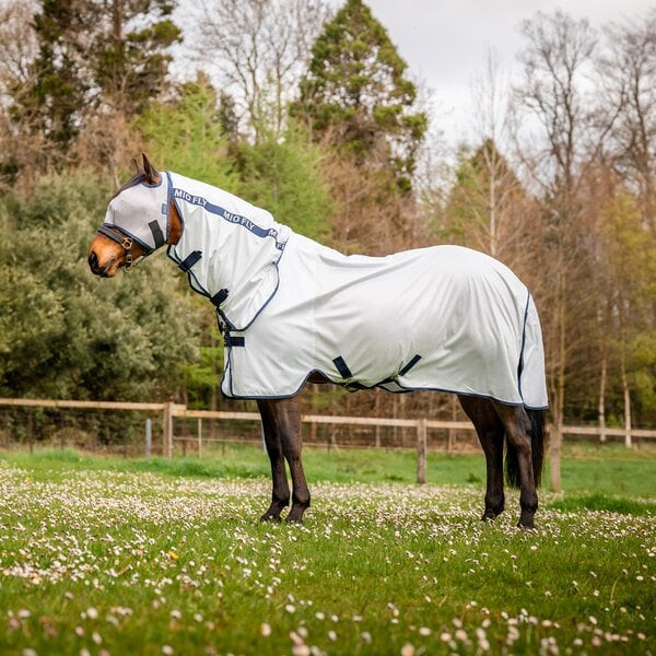 Horseware Fliegendecke Mio Fly Rug Pony lunar/rock/navy