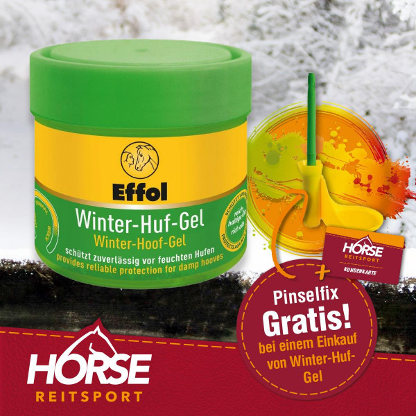 Effol Winter Huf Gel 500ml inkl. Pinselfix