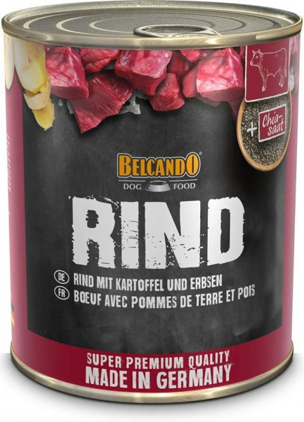 Belcando Rind m. Kartoffel u. Erbsen 800