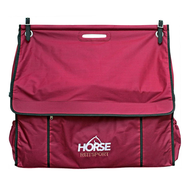 Horse Reitsport Boxentasche bordeaux