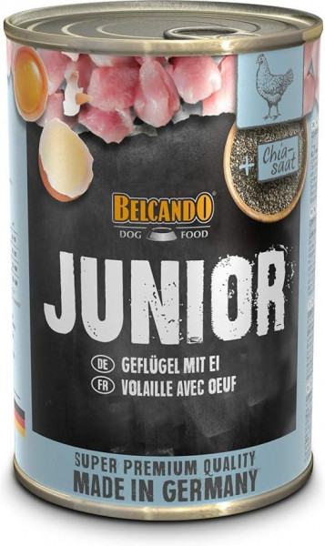 Belcando Junior Geflügel m. Ei 800g