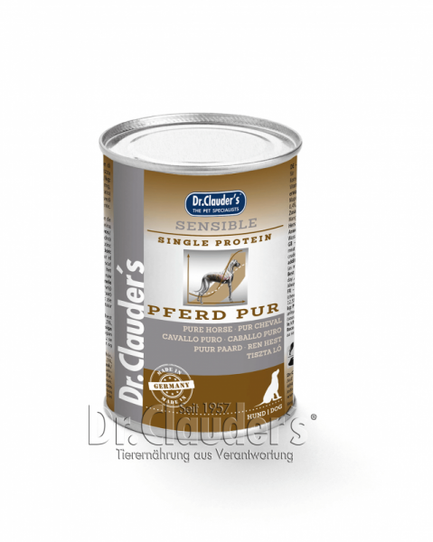 Dr. Clauder´s Sensible Pferd Pur 400g